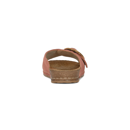 Maciejka Women's Leather Flip-Flops Pink