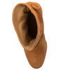 Maciejka Slouch Suede Ankle Boots Block Heel Cognac Brown 06005-29/00-6