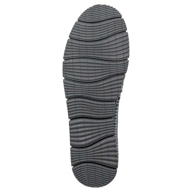 Maciejka 5874-17/00-1 Navy Blue Leather Low Shoes