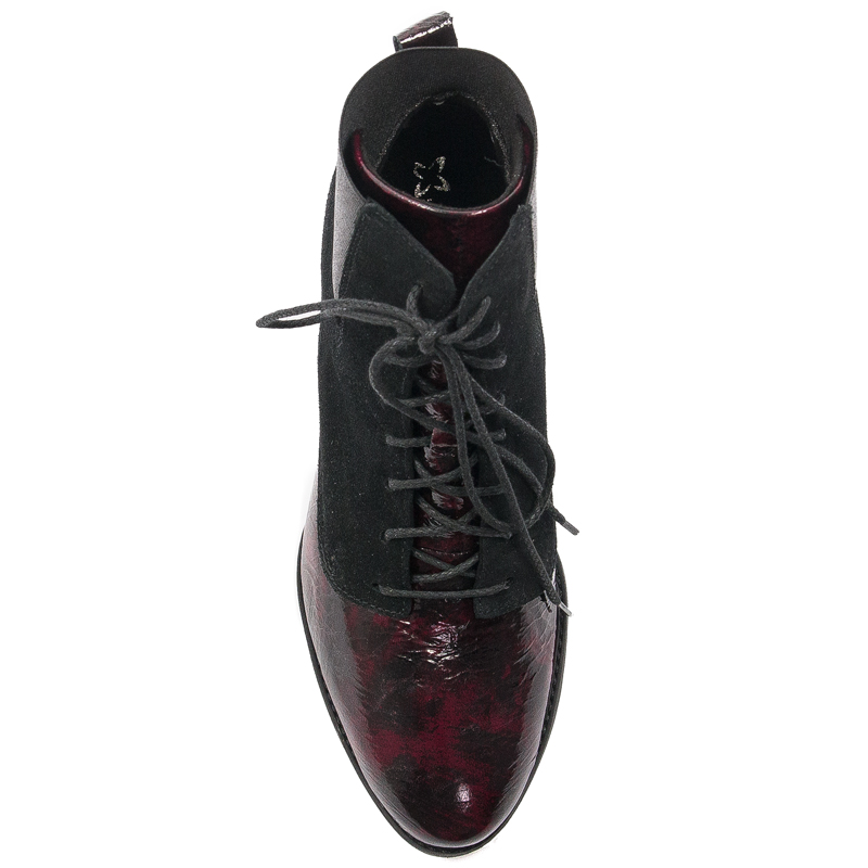 Maciejka Black women's Lace-Up Boots