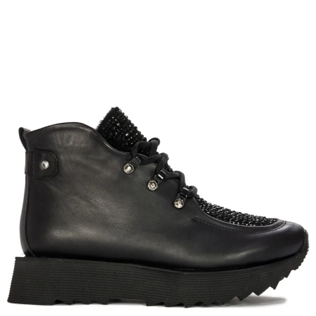 Boccato Women's Leather Boots Black
