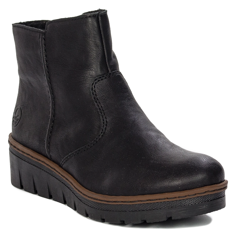 Rieker Warned Black Boots