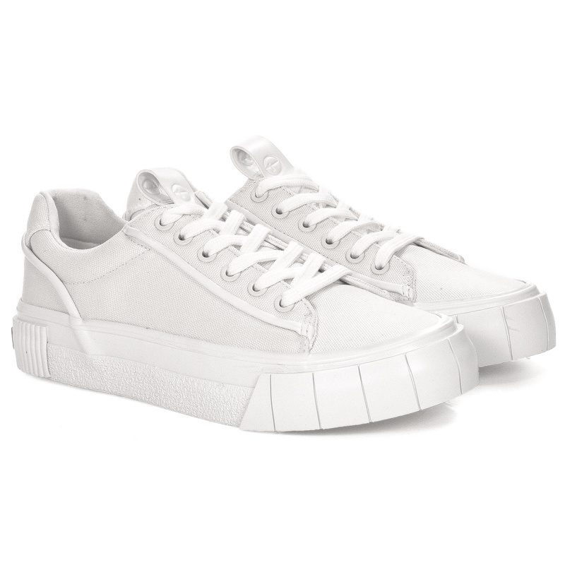 Tamaris Sneakersy trampki damskie White Białe