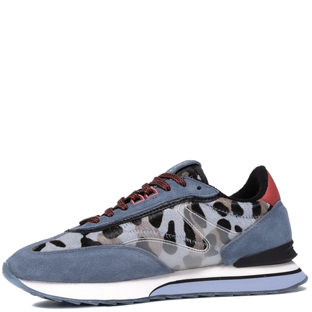 Hoff Leather Sneakers Animal Print Blue 22603001