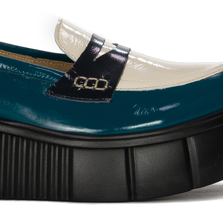 Maciejka Women's turquoise Flat Shoes 06288-06/00-5
