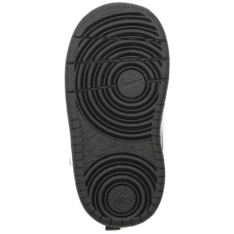 Nike Buty dziecięce niemowlęce Court Borough Low 2 (TDV) White/Black