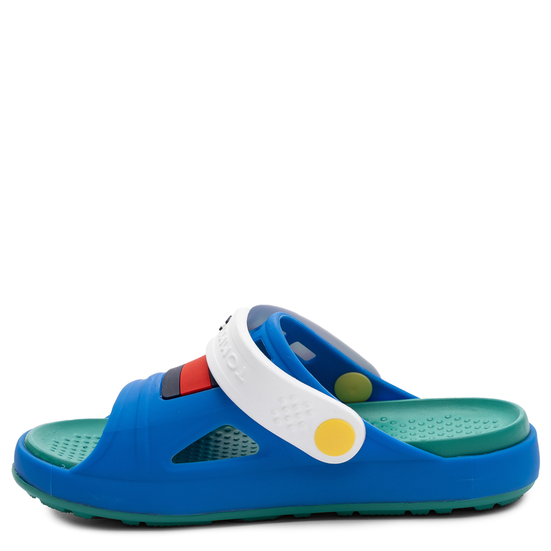 Tommy Hilfiger Sandały Dziecięce Chłopięce Niebieskie T3XF-34401-BL-WH