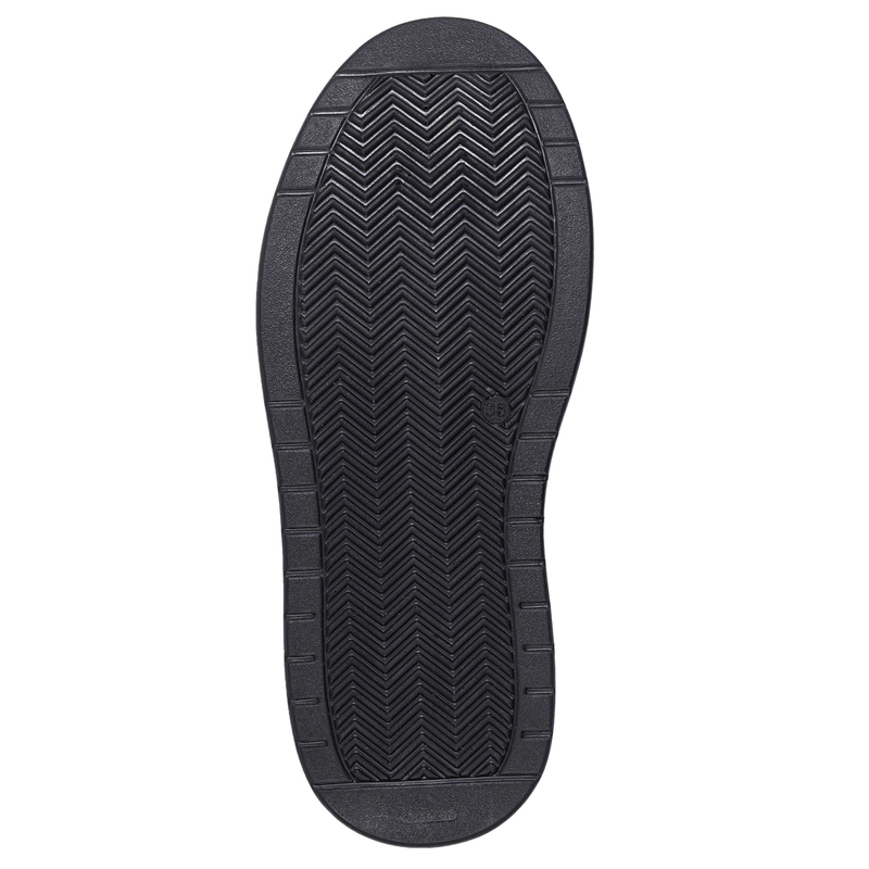 Maciejka Skórzane Sneakersy Damskie Na Platformie Czarne 07078-01/00-8