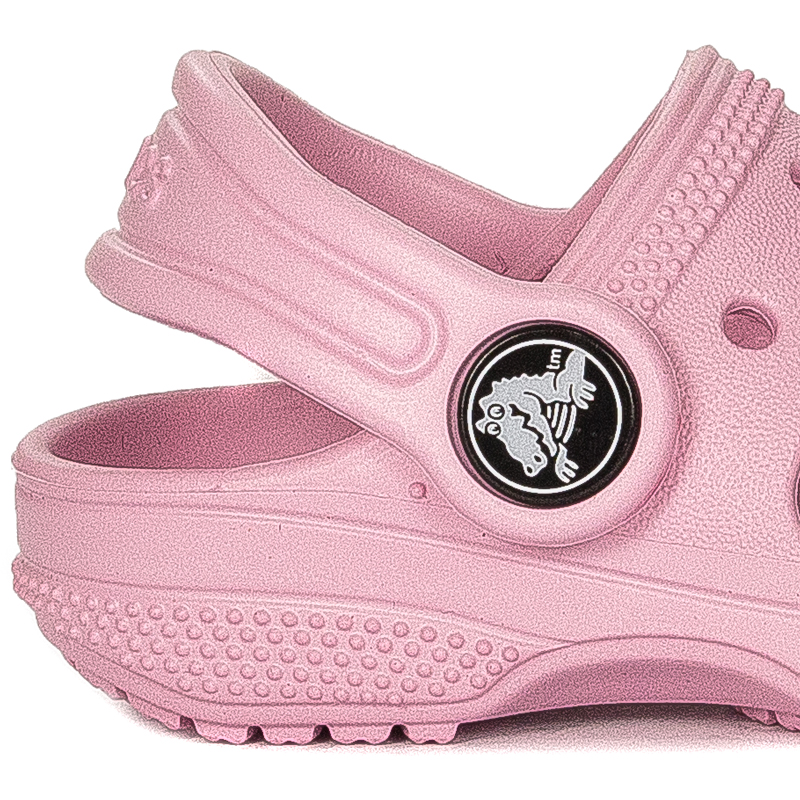 Crocs Klapki dziecięce dziewczęce Classic Kids Sandal Ballerina Pink Różowe