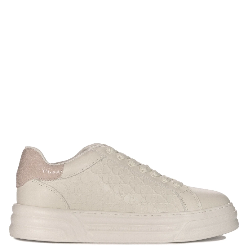 Liu Jo Women's platform Cleo 28 Ivory sneakers