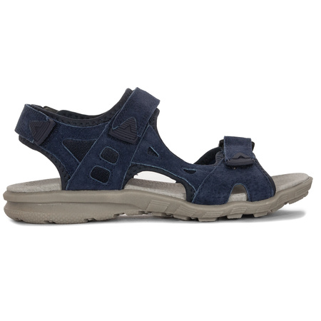 T. Sokolski Women's Leather Flip-Flops Blue