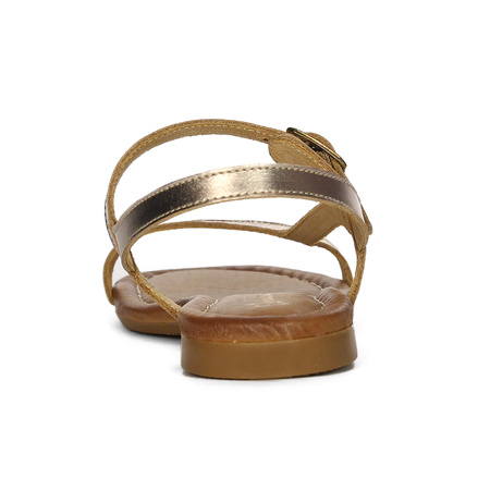 Maciejka Women's Leather Sandals Gold