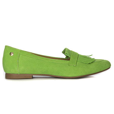 Maciejka Green Ballerina Shoes