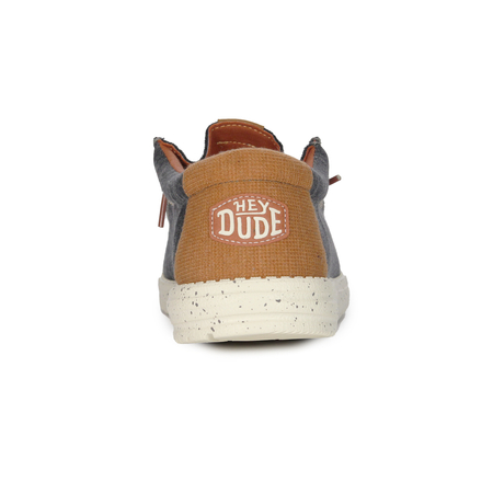 Hey Dude Men's Charcoal gray moccasins