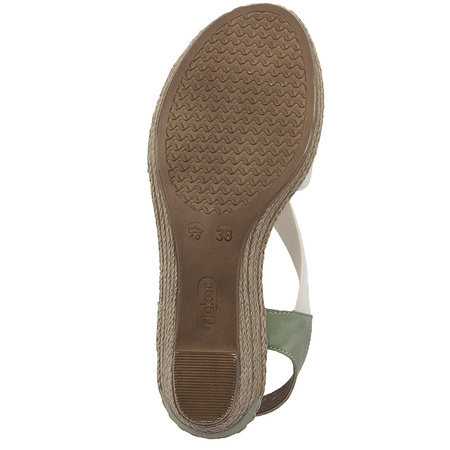 Rieker Women's Metalic Sandals 
