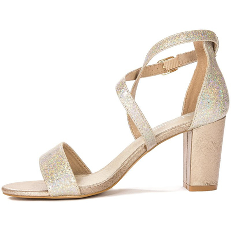 Filippo DS1276/23 GO Gold Sandals