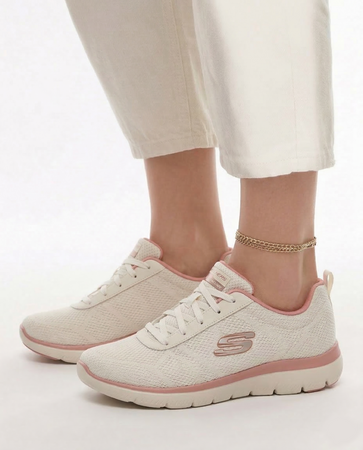 Skechers Women's Sneakers With Memory Foam Beige 150291-NAT