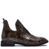 Boccato Women's Leather Patent Brown Shoes