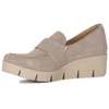 Maciejka 05829-10/00-1 Dark Beige Suede Flat Shoes