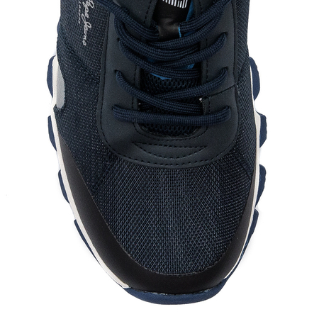 Sneakersy Pepe Jeans PBS50095 595 Navy Peak Trail Junior Granatowe