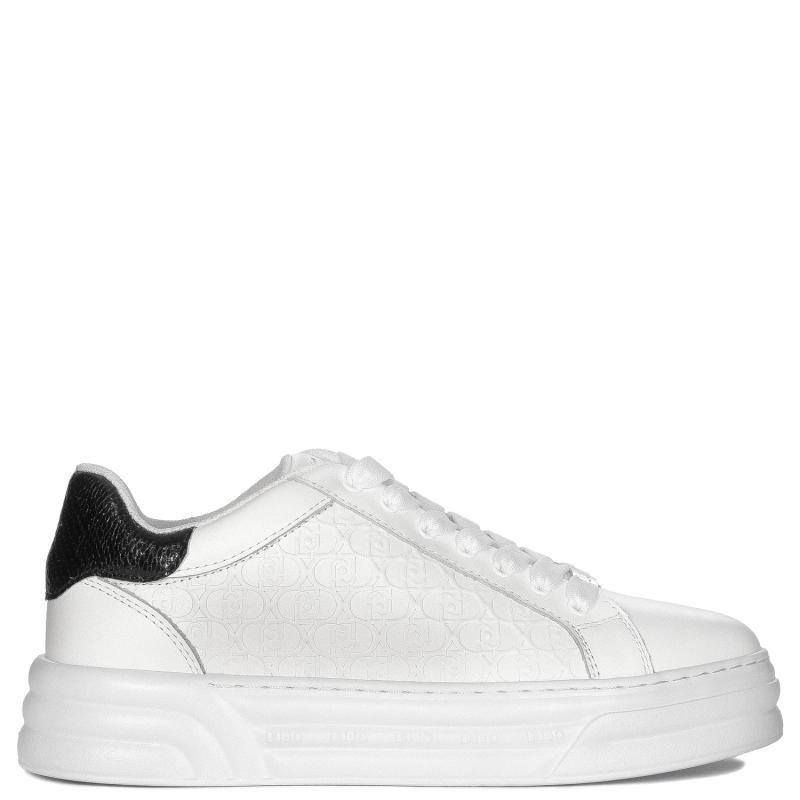 Liu Jo Sneakersy damskie na platformie Cleo 28 White białe