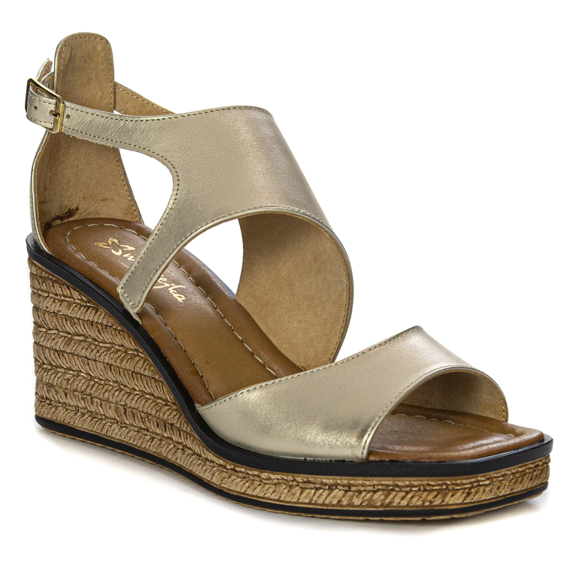Maciejka Women's Gold Sandals
