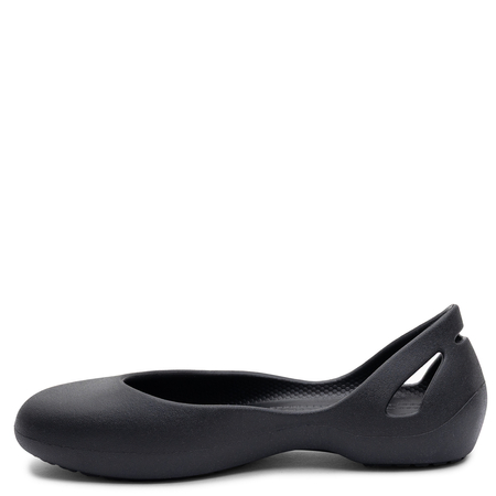 Crocs Kadee II Flat Baleriny Klasyczne Lekkie Czarne 210833-001