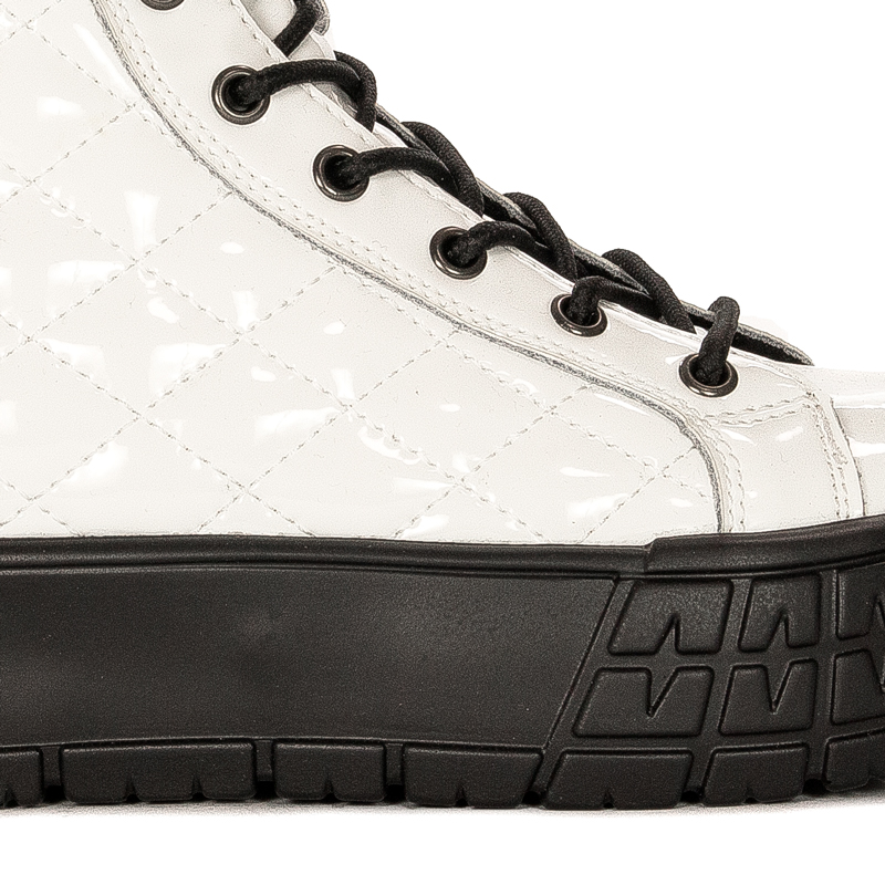 Filippo White Women's Lace-Up Boots DBT3944/22 WH