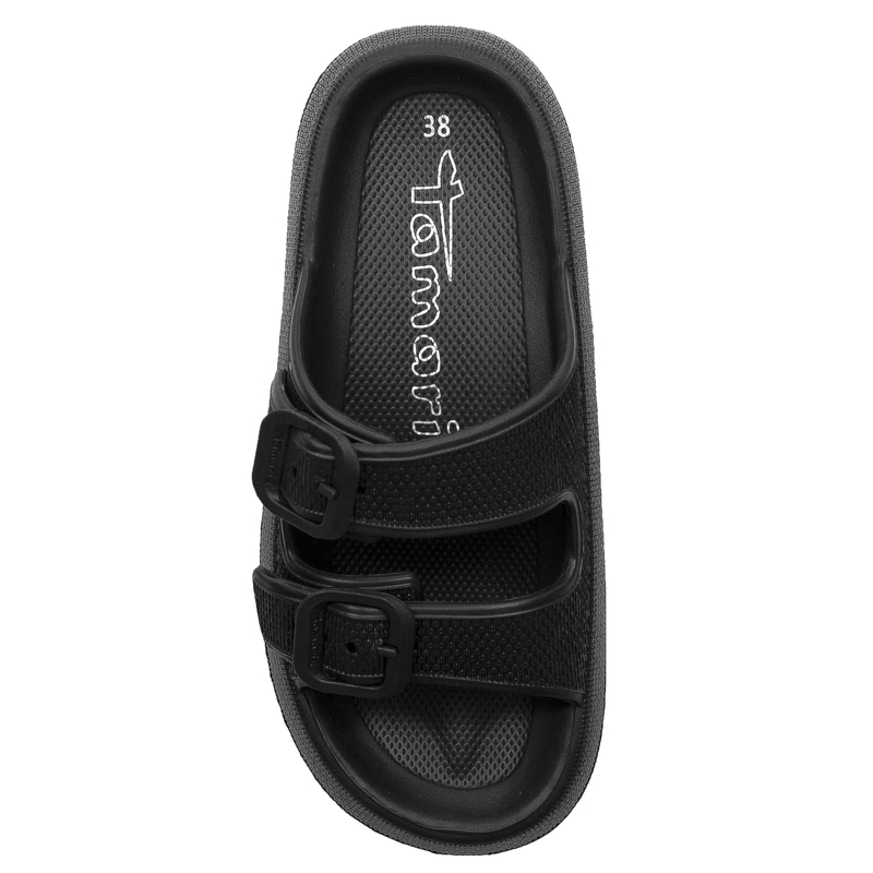 Tamaris Women's Slippers On The Platform Black
