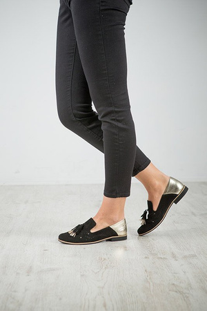Maciejka 04484-01-00-5 Black Flat Shoes