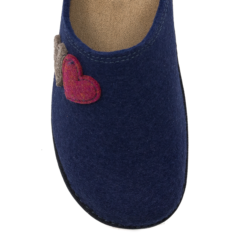 Inblue Kapcie damskie Navy Granatowy