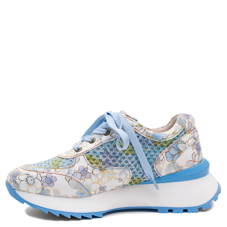 Laura Vita Tellao Leather Multi Blue Sneakers TELLAO-17-BLEU