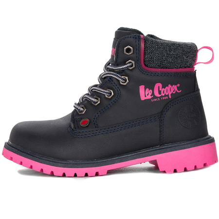 Lee Cooper Trapery children's winter boots, navy blue