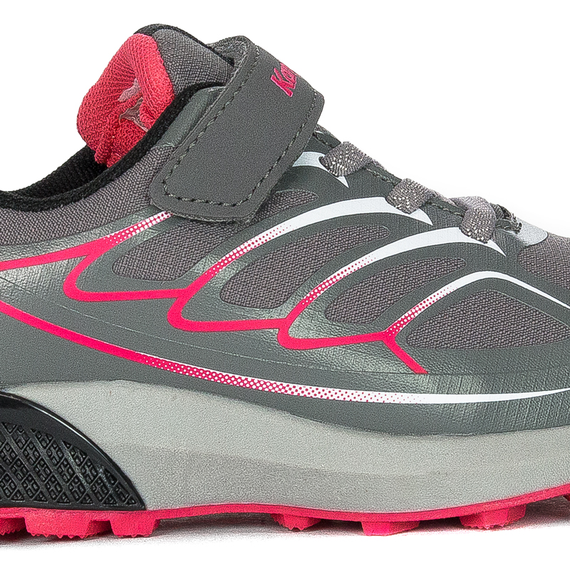 Kangaroos Sneakersy buty damskie Steel Grey/Dusty Rose