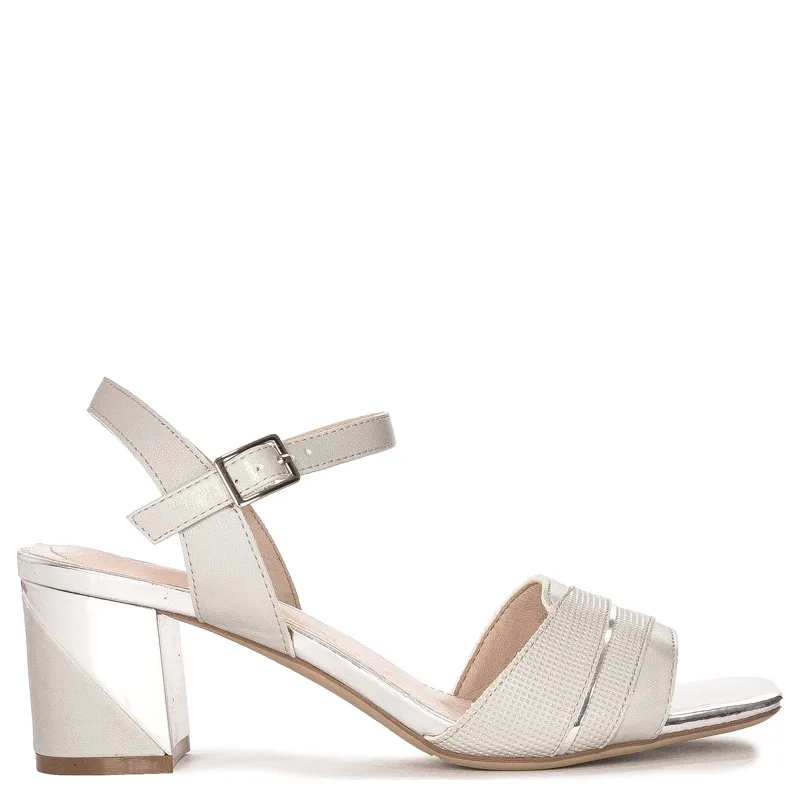 Sergio Leone women's Silver sandals