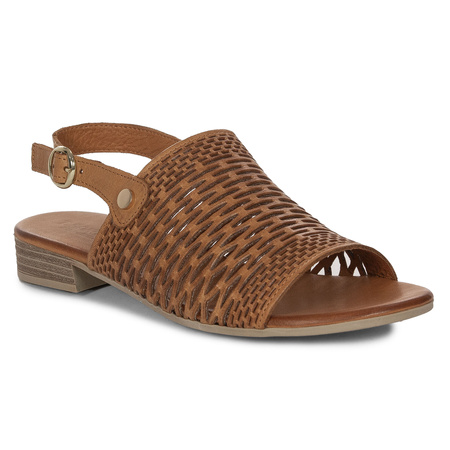 T. Sokolski Women's Leather Sandals Brown