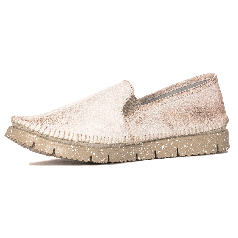 Maciejka 03512-28/00-0 White Flat Shoes