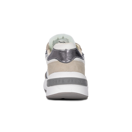 Pepe Jeans Sneakersy damskie White Arrow Layer Białe