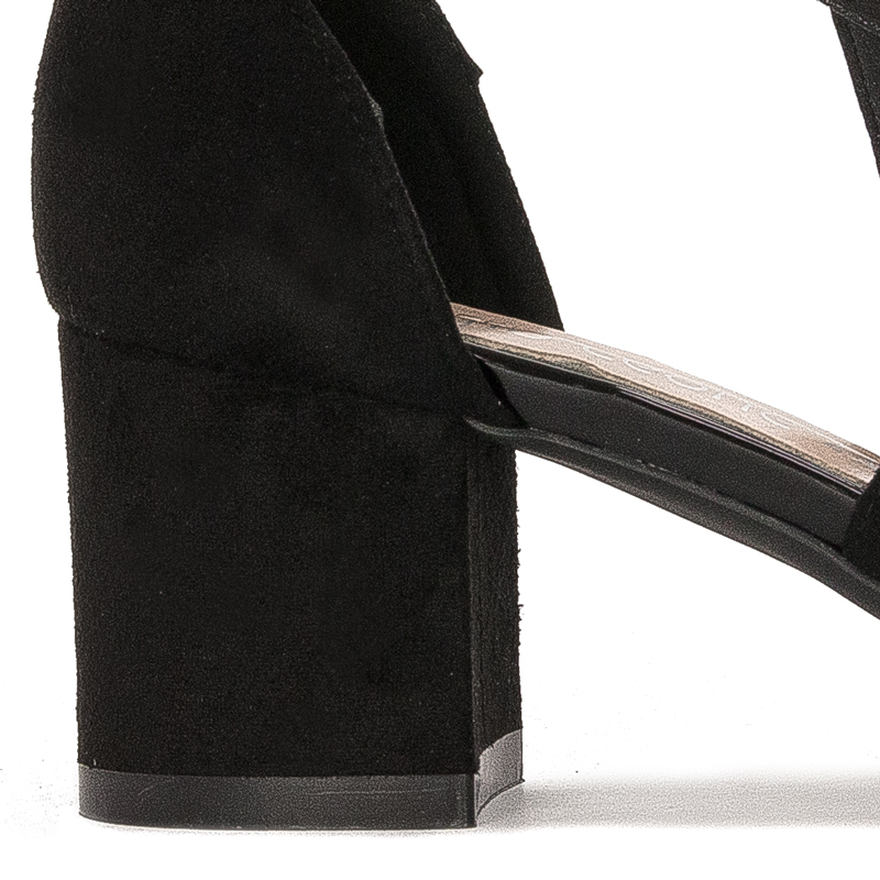 Sergio Leone Women's Black MIC Sandals