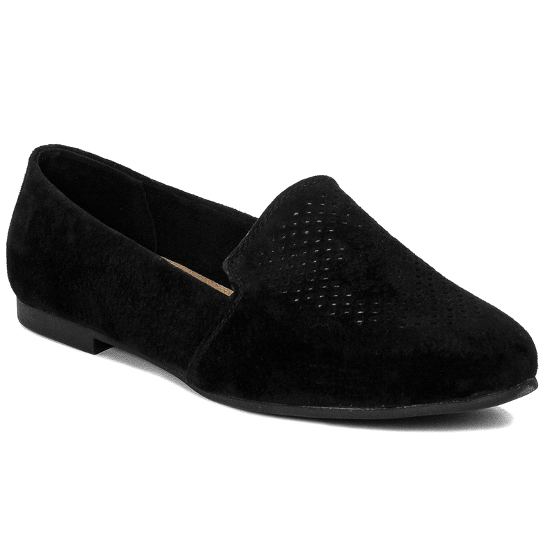 S.Barski Women's Low shoes Leather Black