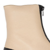 Wonders Botki Damskie Skórzane Na Platformie Wild Negro Cream