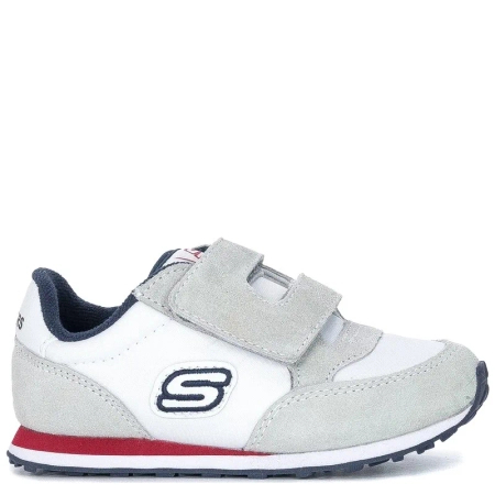 Skechers 97365N NTW Retro Sneaks-Uvox Natural White Sneakers