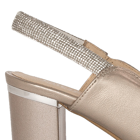 Bioeco Women Pumps On Heel Beige