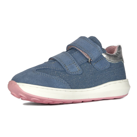 Primigi Półbuty dziewczęce niebieskie na rzepy