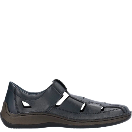 Rieker Men's Black Low Shoes