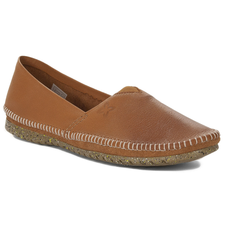 Maciejka Leather Comfortable Slip On Shoes Artistic Ginger T1929-29/00-0