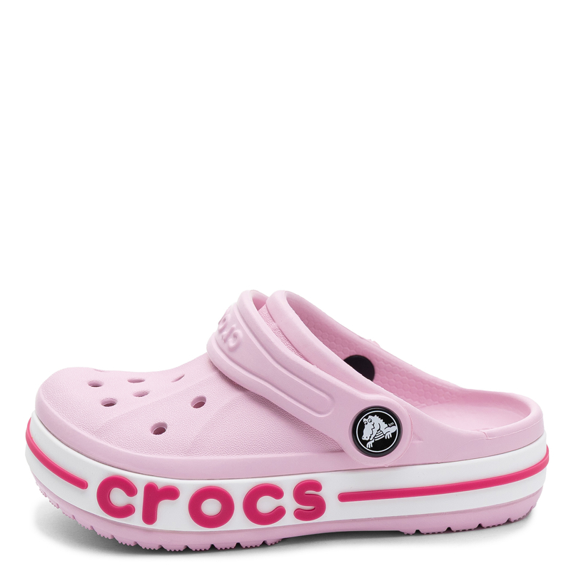 Crocs Bayaband Clog Kids' Lightweight Clogs Pink 207018-6TG