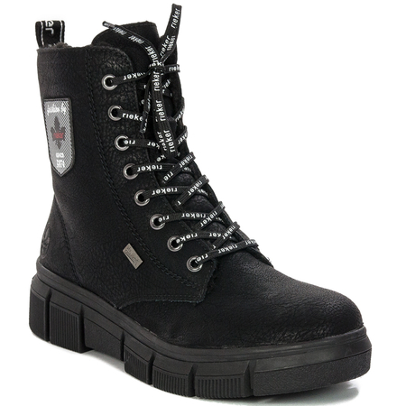Rieker X3410-00-41 Warned Black Boots