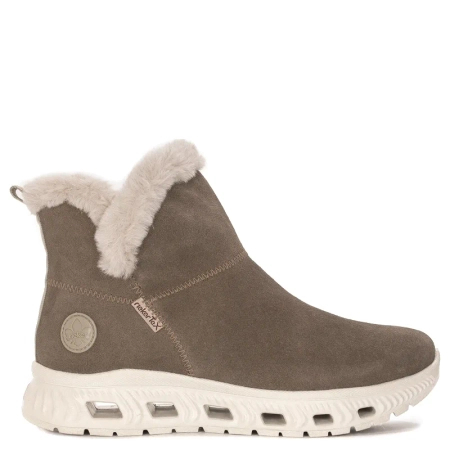 Rieker Warned Beige leather Boots