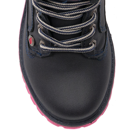 Lee Cooper Trapery children's winter boots, navy blue
